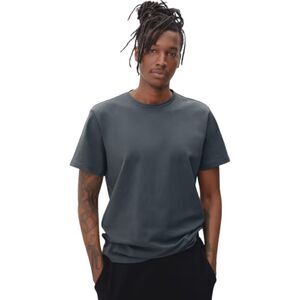 NWT Everlane Organic Cotton Crew Uniform Slim Fit Tee sz‎ S in Slate